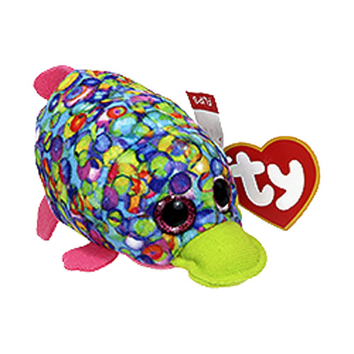 TY McDonald's Teenie Beanie Boo - FLIPS the Platypus (Version 2) (2019 - Loose)