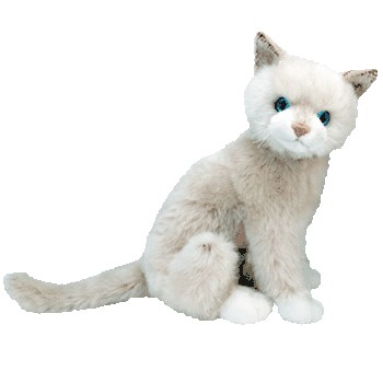 TY Classic Plush BLOSSOM the Cat (Mint)