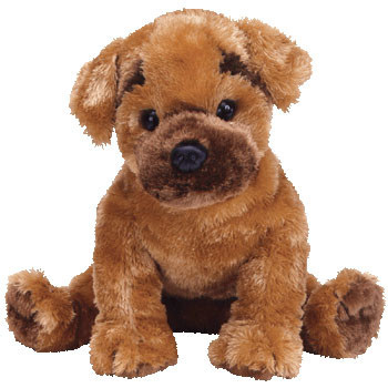 TY Classic Plush - HUTCH the Dog (12 inch - Mint)