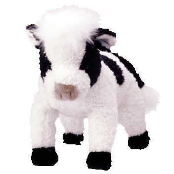 Haalbaar los van Regelmatig TY Classic Plush - JERSEY the Cow (Black & White) (12 inch - Mint):  Sell2BBNovelties.com: Sell TY Beanie Babies, Action Figures, Barbies, Cards  & Toys selling online