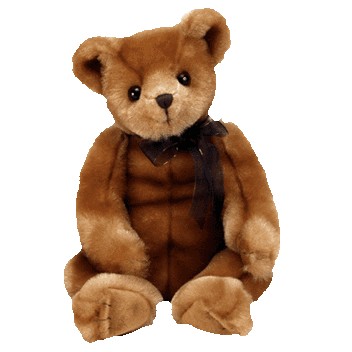 TY Classic Plush YESTERBEAR the Bear (Brown Version) (18 inch) (Mint)