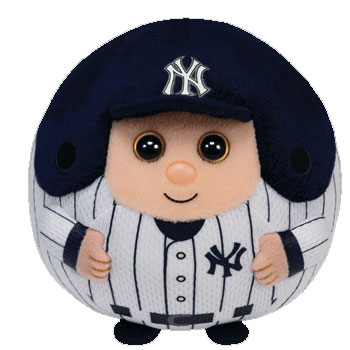 Ty Beanie Ballz ビーニーボールズMLBヤンキース野球ベースボール TY MLB Beanie Ballz - NEW YORK YANKEES (Regular Size - 5 inch