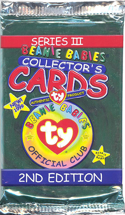 TY Beanie Babies Collectors Cards (BBOC) - Series 3 - Pack (9 cards
