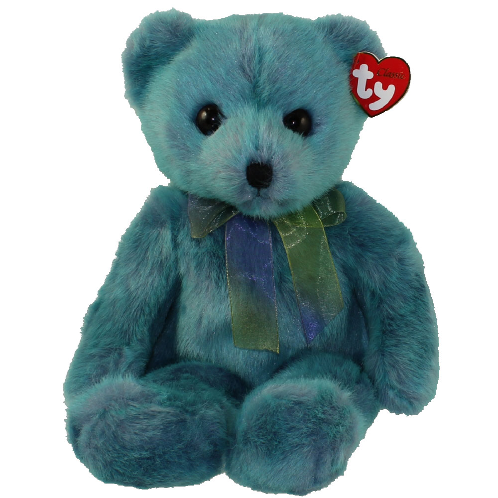 TY Classic Plush LAGOON the Teddy Bear (13 inch) (Mint
