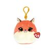 TY Mini Beanie Squishies Plush - ROXIE the Fox (3 inch) (Mint)