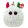 TY Squish-A-Boos Plush - HARMONIE the Unicorn (Small Size - 10 inch) (Mint)