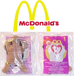 TY McDonald's Teenies
