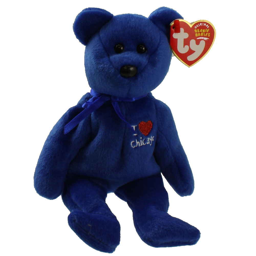 TY Beanie Baby - CHICAGO the Bear (8.5 inch) (Mint): Sell2BBNovelties ...