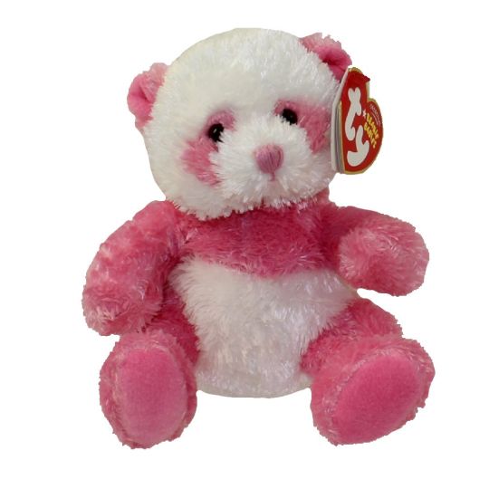 TY Beanie Baby - DAINTY the Pink Panda Bear (4.5 inch) (Mint