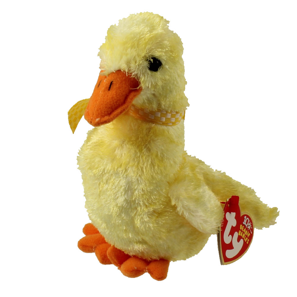 TY Beanie Baby DUCKe the Duck (6 inch Mint)