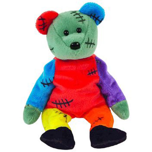 rainbow beanie bear