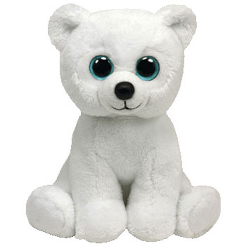 White bear hot sale beanie baby