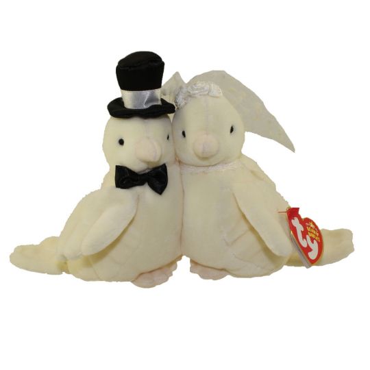 Ty Beanie Babies 鳥類ぬいぐるみセット TY Beanie Baby - LOVE BIRDS the Birds (5.5 inch) (Mint
