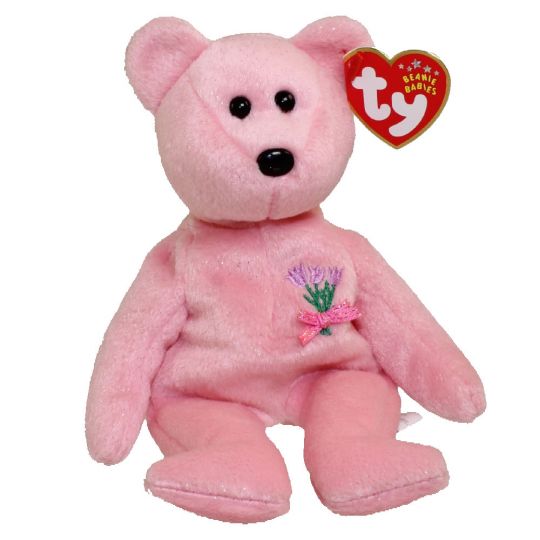 TY Beanie Baby - MUM the Bear (8.5 inch) (Mint)