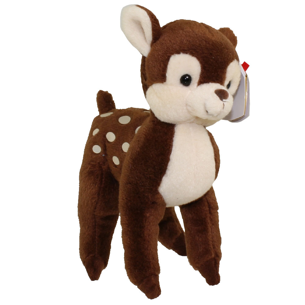 TY Beanie Baby NUTMEG the Buck (6 inch) (Mint)