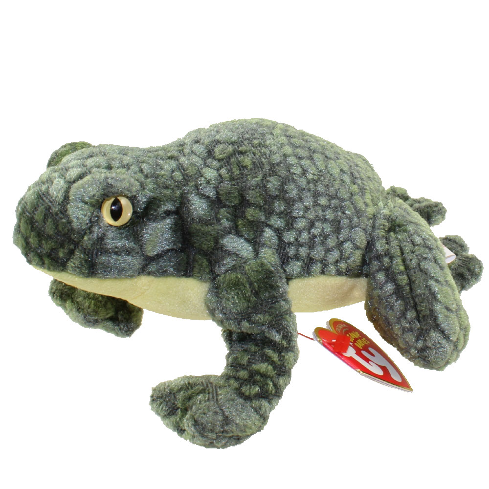 TY Beanie Baby PONDER the Frog 6 inch Mint
