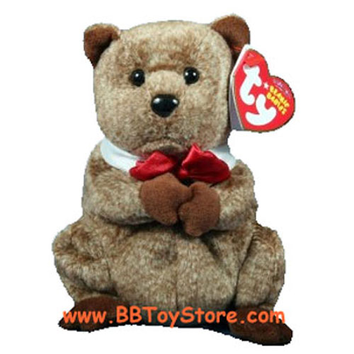 Groundhog beanie baby deals