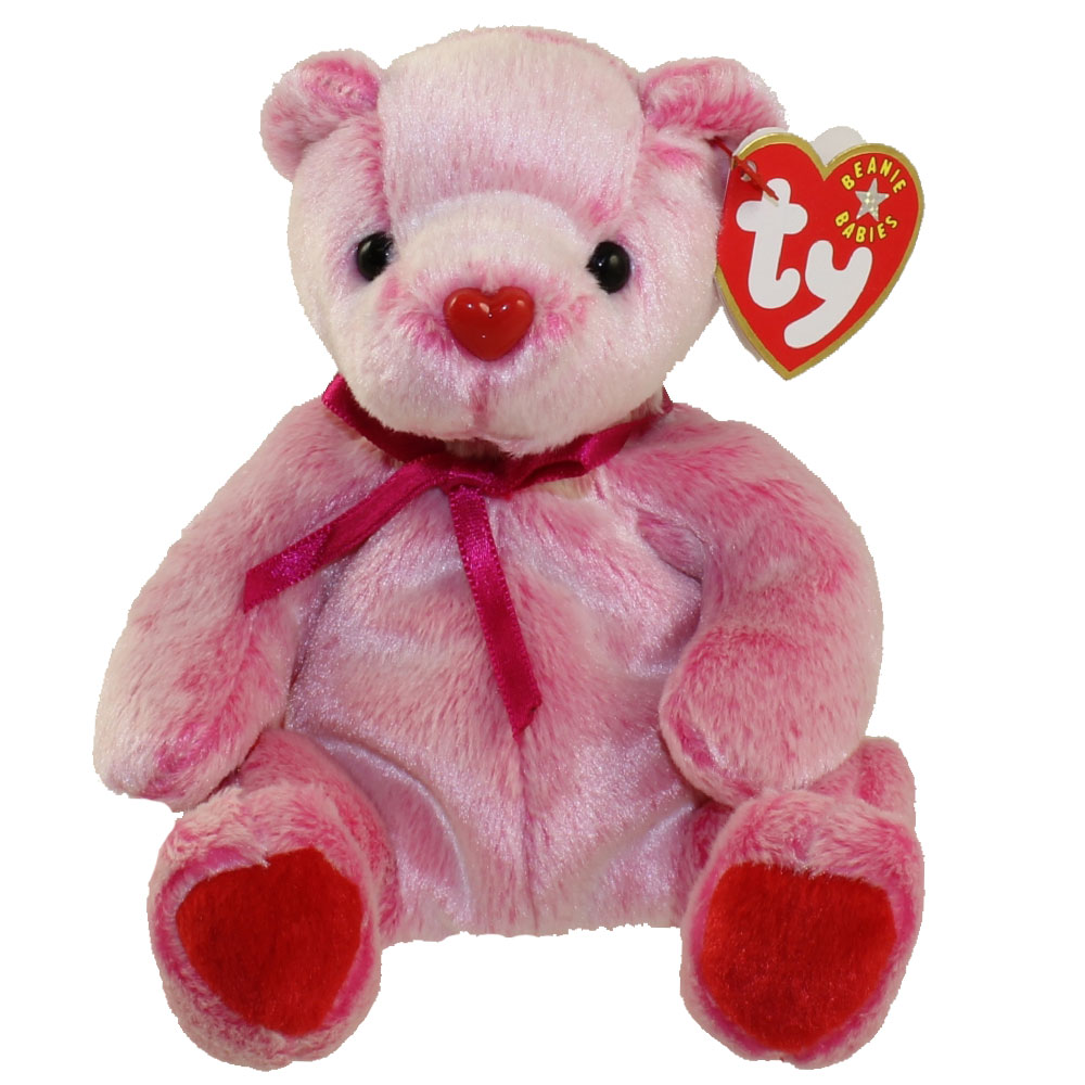 TY Beanie Baby ROMANCE the Valentines Day Bear (7 inch) (Mint) Sell TY