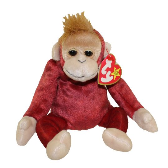 TY Beanie Baby SCHWEETHEART the Monkey 8.5 inch Mint