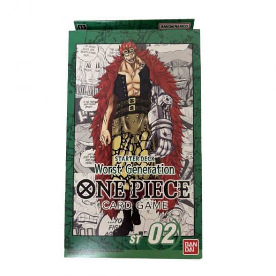 one piece card game worst generation starter deck Bandai Namco Entertainment TCG: [ST-02] : Toys & Games 1 Leader card ONE PIECE CARD GAME/[ST-02] STARTER