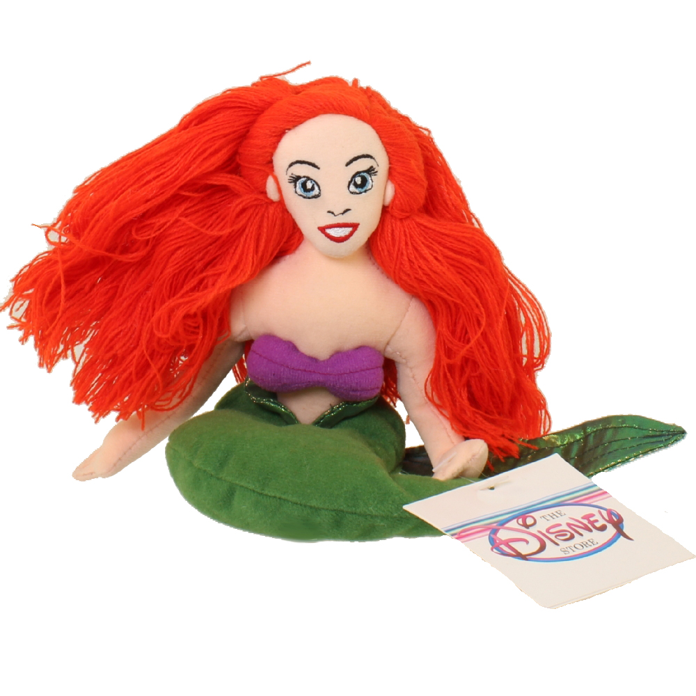 Disney Bean Bag Plush ARIEL (The Little Mermaid) (10 inch) (Mint