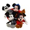 Disney Bean Bag Plushes - 70th ANNIVERSARY MICKEY BEAN BAG SET (4 Mickeys) (Mint)