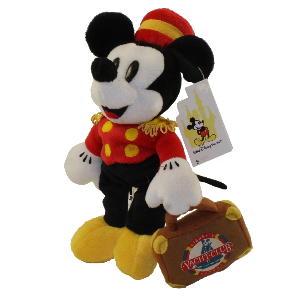 Disney Bean Bag Plush Yacht Club Resort BELLHOP MICKEY (Mickey Mouse