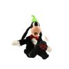 Disney Bean Bag Plush - 2001's HAPPY NEW YEAR GOOFY (Mickey Mouse) (9.5 inch) (Mint)