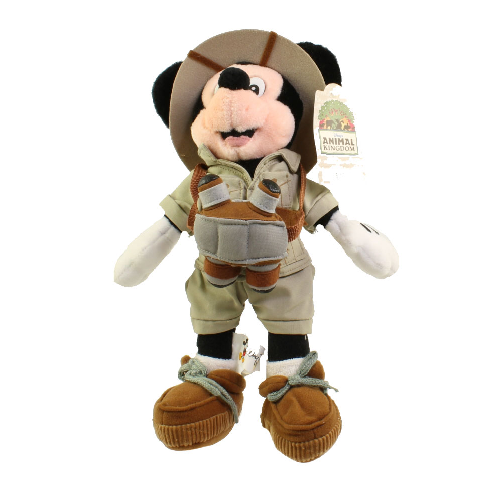 mickey mouse safari plush