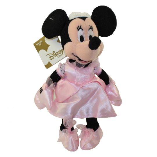disney 8 minnie mouse in pink dress plush DLR/WDW - Mickey & Friends Plush Toy