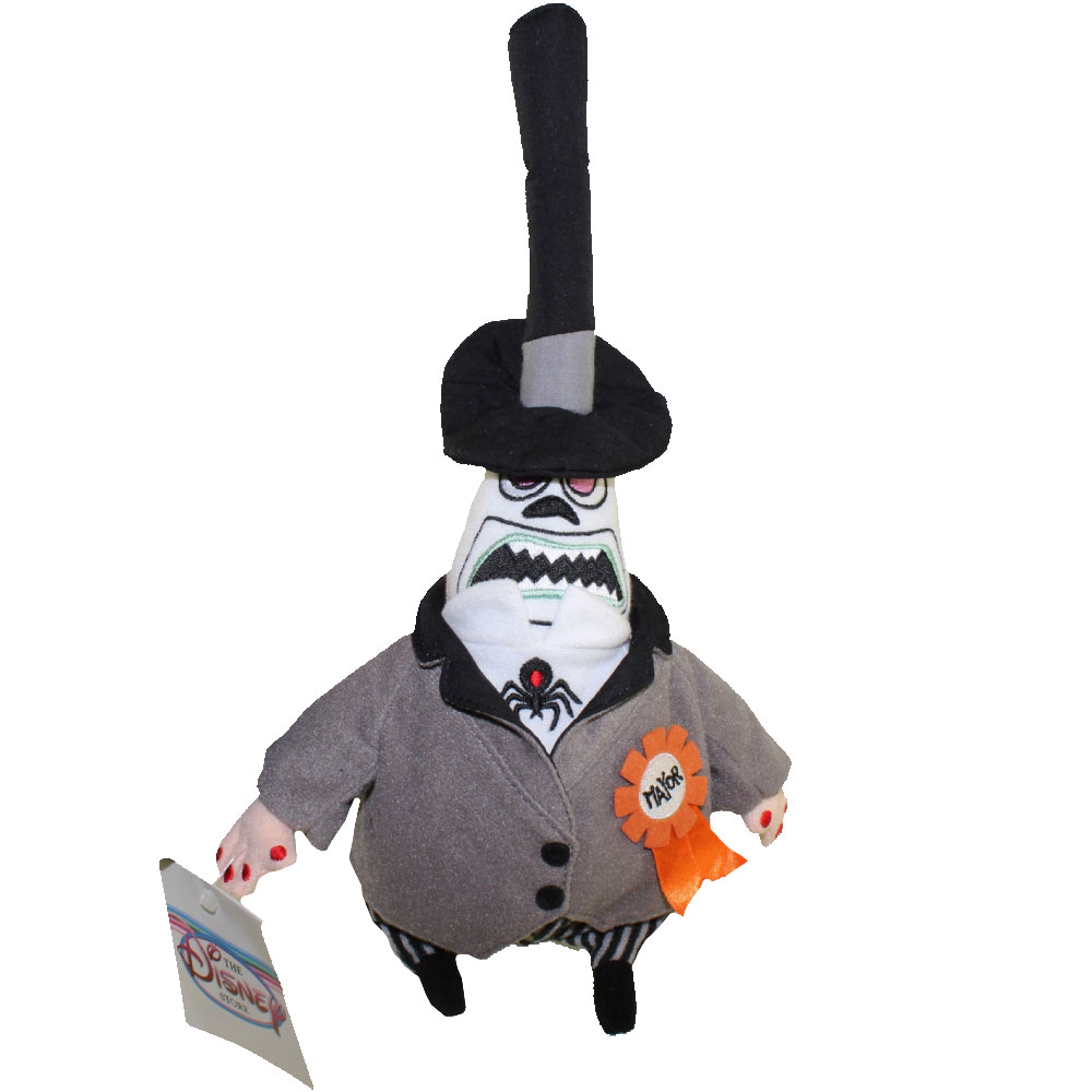 Disney Nightmare Before Christmas Mayor Bean Bag Plush NBC Beanie 2face Doll Toy for sale online 