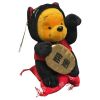 Disney Bean Bag Plush - LUCKY POOH [Black Cat Costume](Winnie the Pooh)(6 inch) (Mint)