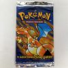 Pokemon Cards - BASE SET - Booster Pack (11 cards) *Black Triangle* Charizard Artwork - Sealed (New)