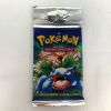Pokemon Cards - BASE SET - Booster Pack (long tab) Venusaur Artwork - Factory Sealed & Mint (New)