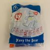 TY McDonald's Teenie Beanie - NAVY the Bear (2006 - Signapore Exclusive) (Mint)