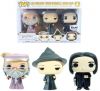 Funko POP! Vinyl Figure - Albus Dumbledore, Minerva McGonagall & Severus Snape (3-Pack) (Mint)