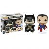 Funko POP! Vinyl Figure - Batman V Superman (Dawn of Justice) (Metallic) (2-Pack) (Mint)