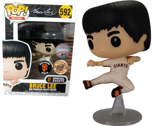 Funko POP! Vinyl Figure - Bruce Lee (Flying Man) (Giants) (Mint):  : Sell TY Beanie Babies, Action Figures, Barbies, Cards  & Toys selling online