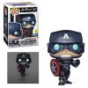 Funko POP! Vinyl Figure - Captain America (Avengers Game) (Glow in the Dark) (Mint)