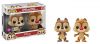 Funko POP! Vinyl Figure - Chip and Dale (Flocked) (2-Pack) (SDCC) (Mint)