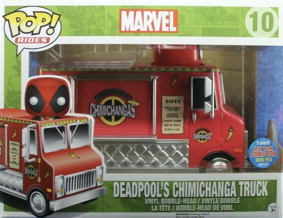 SDCC 2015 Funko X-Force Deadpool Chimichanga Truck! - Marvel Toy News