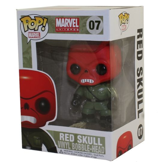 red skull pop funko