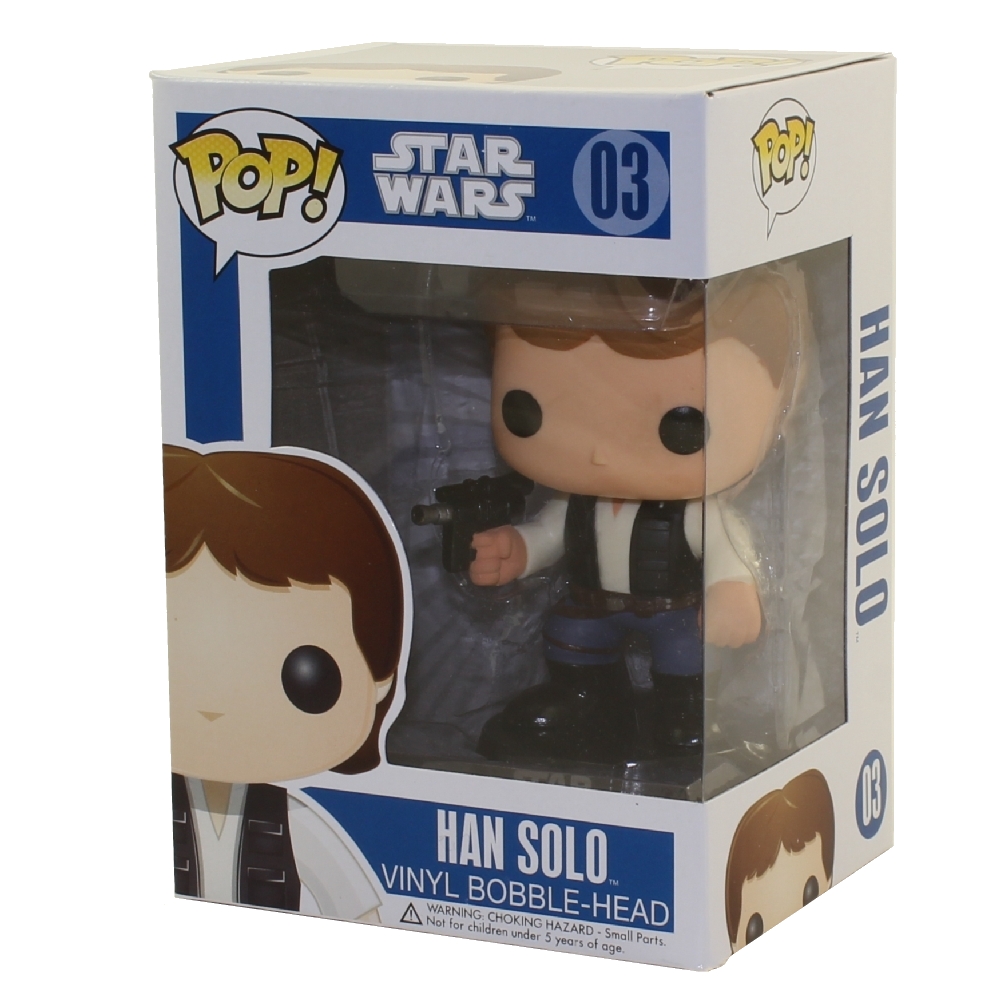 kimplante Besøg bedsteforældre Retouch Funko POP! Star Wars Vinyl Bobble-Head Figure - HAN SOLO #03 (Mint):  Sell2BBNovelties.com: Sell TY Beanie Babies, Action Figures, Barbies, Cards  & Toys selling online