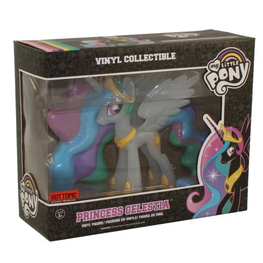 Funko My Little Pony - Vinyl Figure- PRINCESS CELESTIA (Glitter) *Hot Topic* (Mint)