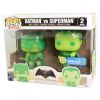 Funko POP! Heroes - Batman v Superman Vinyl Figure 2-PACK - BATMAN & SUPERMAN (Glow) (Mint)