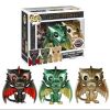 Funko POP! Game of Thrones Vinyl Figures 3-PACK - DROGON, RHAEGAL & VISERION (Metallic) (Mint)