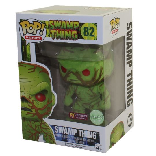 swamp thing funko pop scented