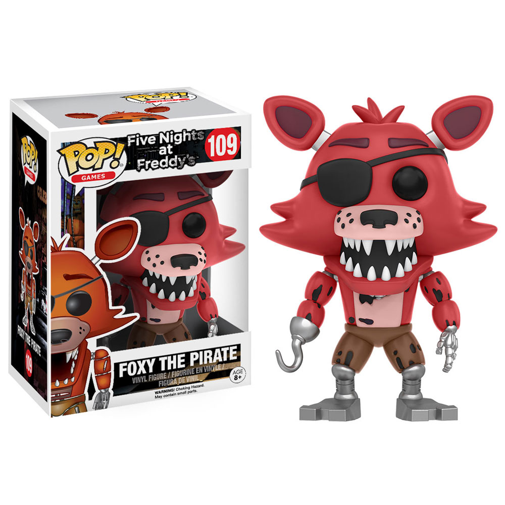 fnaf foxy pop figure