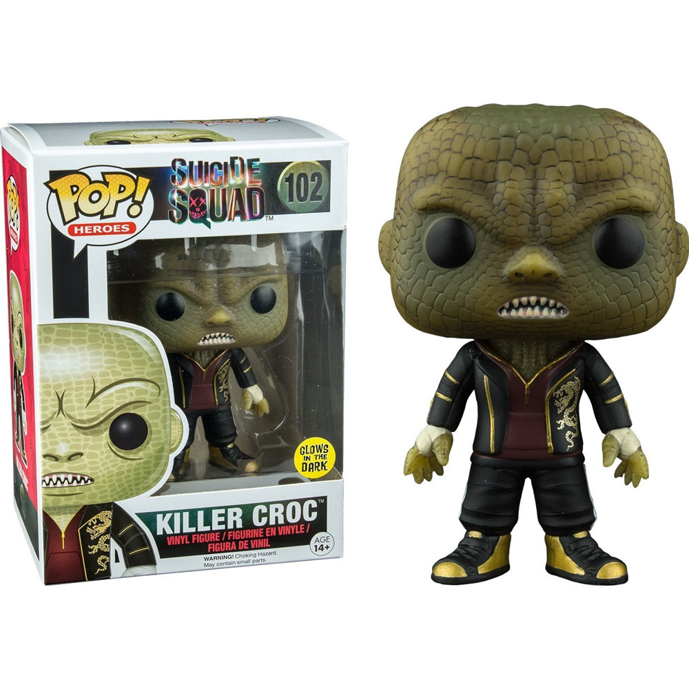 Åh gud camouflage legeplads Funko POP! Suicide Squad - Vinyl Figure - KILLER CROC (Glow in the Dark)  *Exclusive* (Mint): Sell2BBNovelties.com: Sell TY Beanie Babies, Action  Figures, Barbies, Cards & Toys selling online