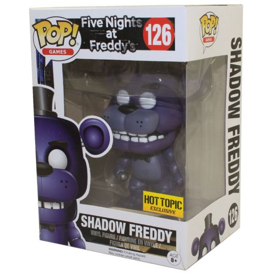Funko Pop Five Nights at Freddy's Shadow Freddy #126 Hot Topic